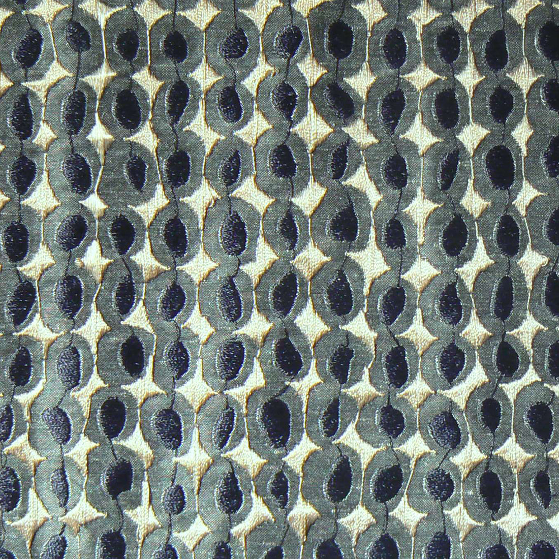 Karin Sajo stof Paillettes KS 115 - Mica Gris