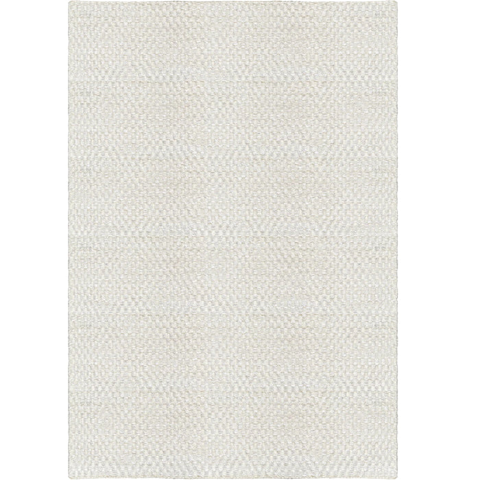 Layered Barley Jute vloerkleed Bone White