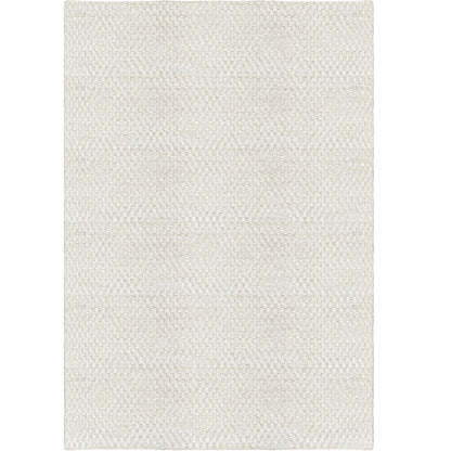 Layered Barley Jute vloerkleed Bone White