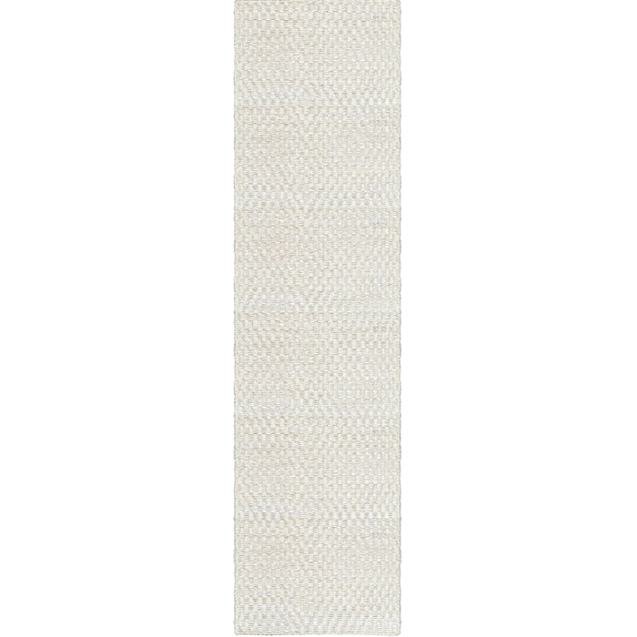 Layered Barley Jute Runner Bone White