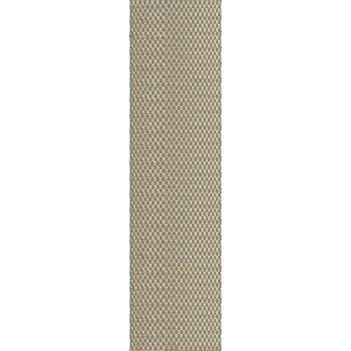 Layered Barley Jute Runner Sage