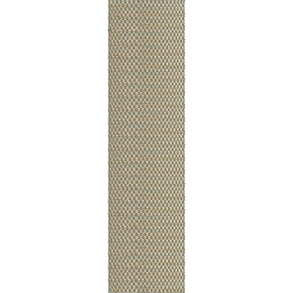 Layered Barley Jute Runner Sage