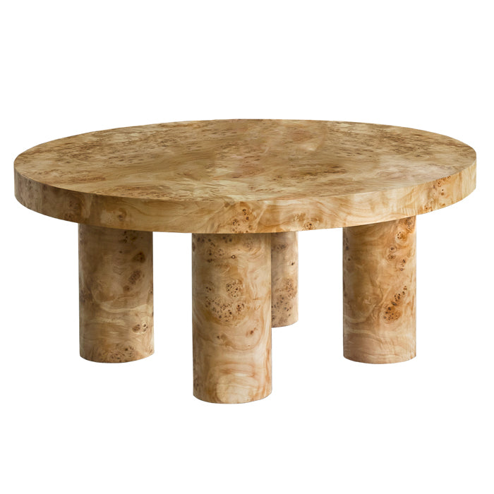 Layered Round coffee table