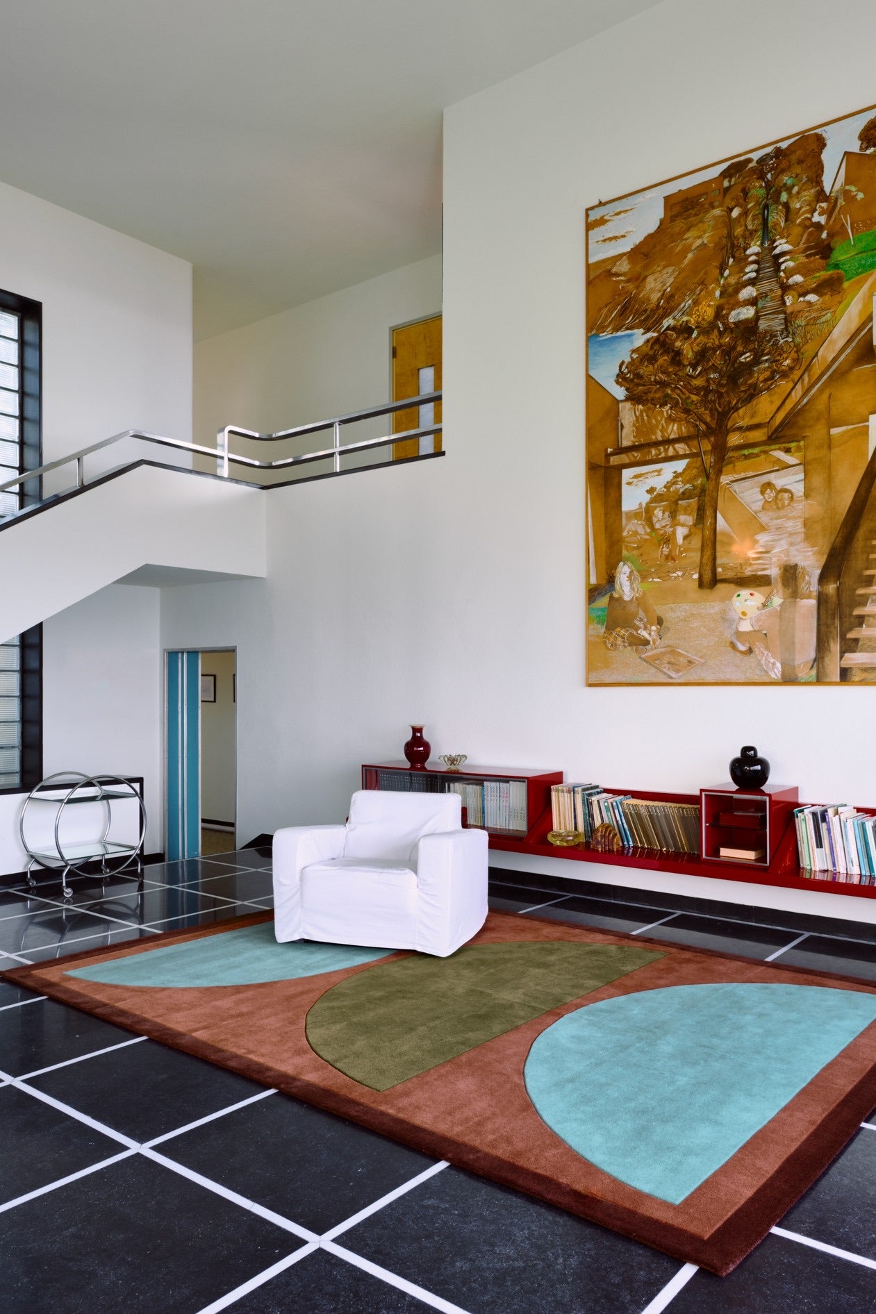 Layered Gio Coppa Canella Wool vloerkleed