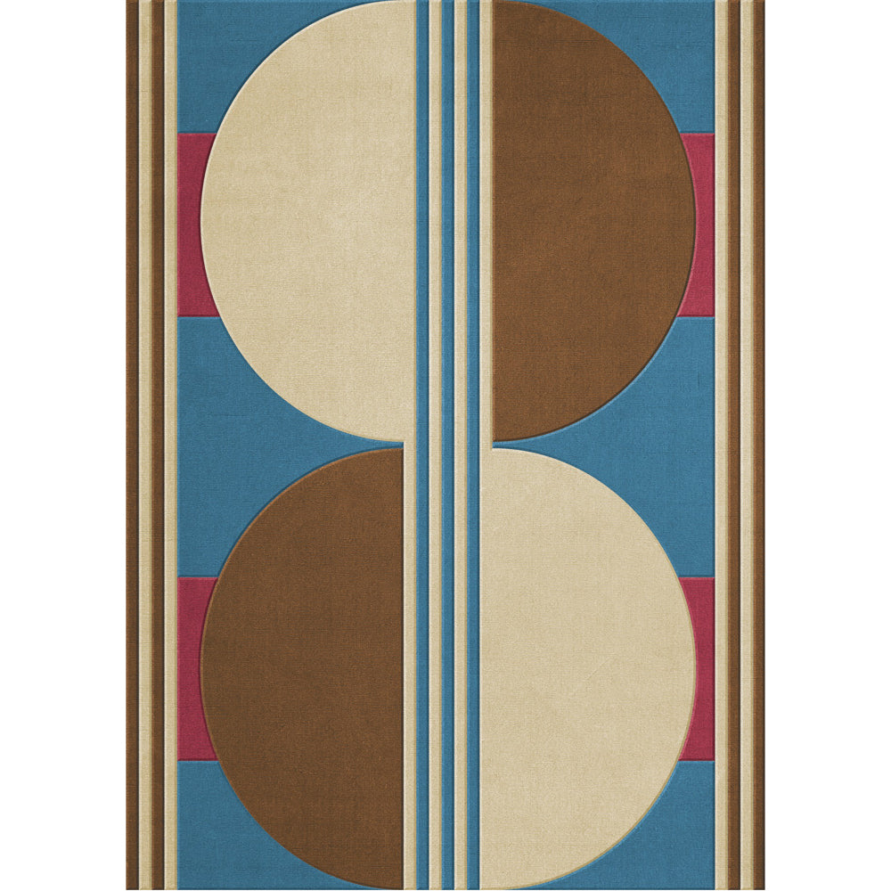 Layered Mezza Confetto Wool vloerkleed