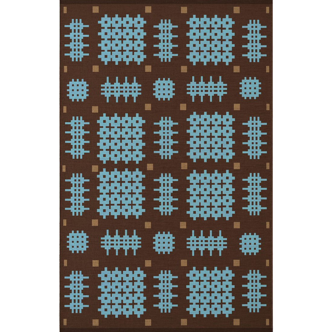 Layered Morrisstudio Ryg vloerkleed Olwen Blue