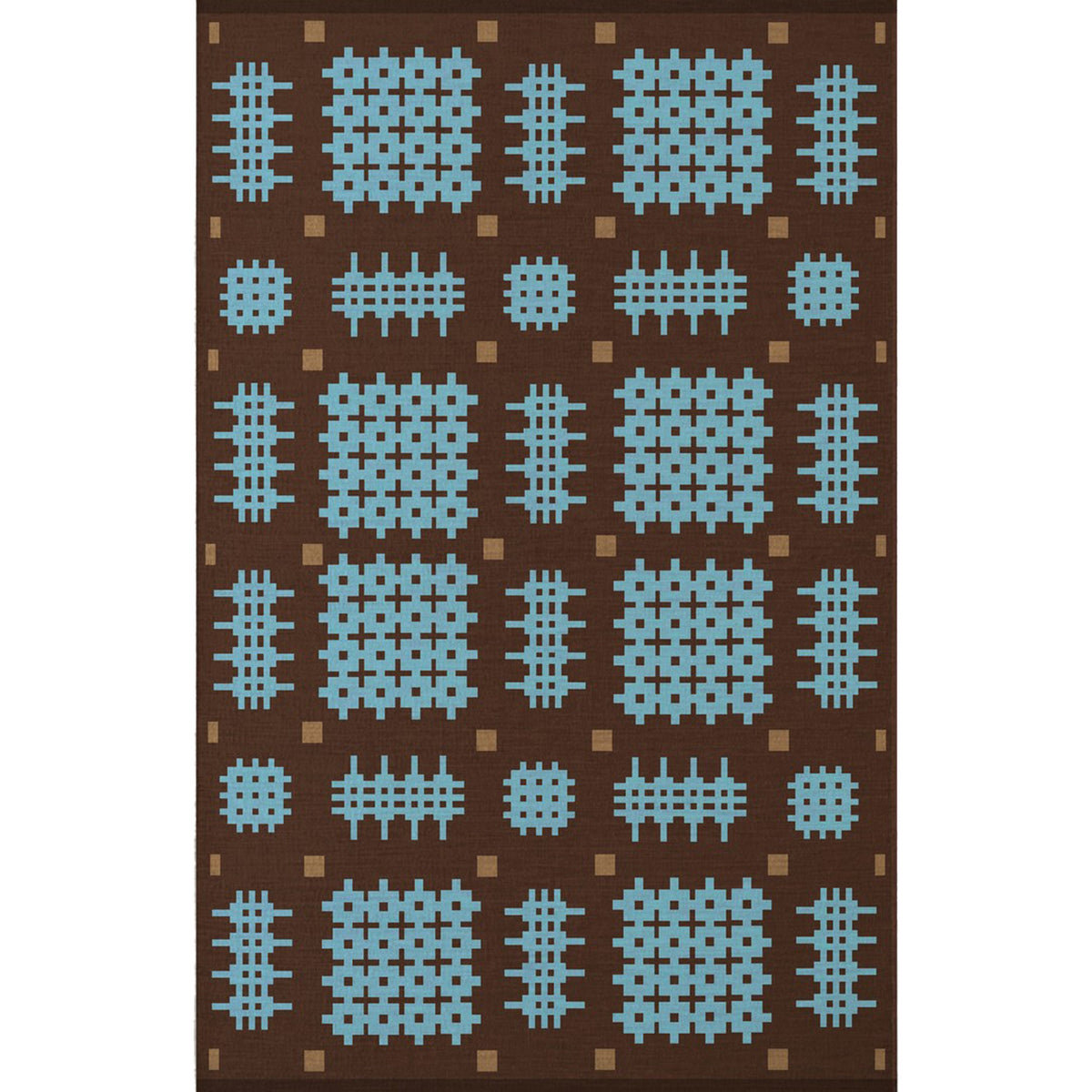 Layered Morrisstudio Ryg vloerkleed Olwen Blue