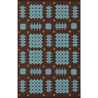 Layered Morrisstudio Ryg vloerkleed Olwen Blue
