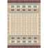 Layered Röllakan Hilma Primrose wool vloerkleed