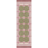 Layered Röllakan Ruth Spring Glass wool runner