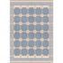 Layered Röllakan Summer Sky wool vloerkleed