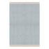 Layered Röllakan Sky Blue solid wool vloerkleed