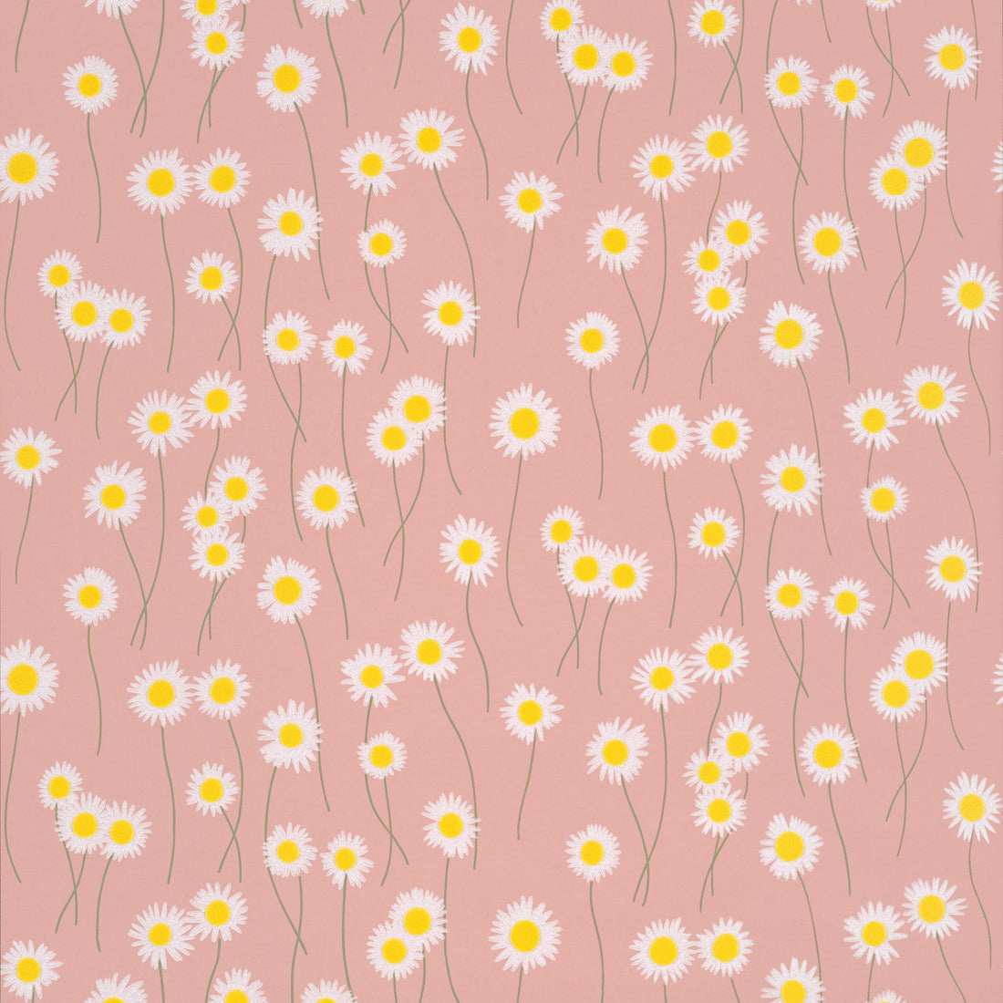 Little Greene behang Moon Daisies Hellebore