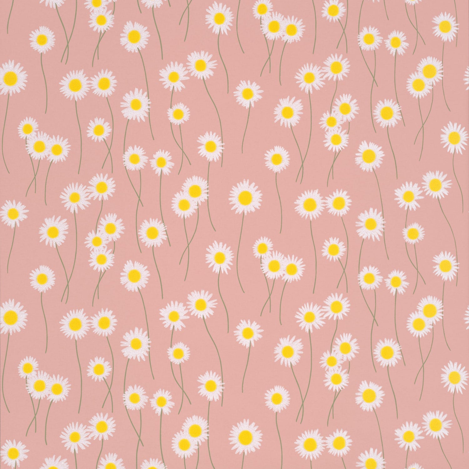 Little Greene behang Moon Daisies Hellebore