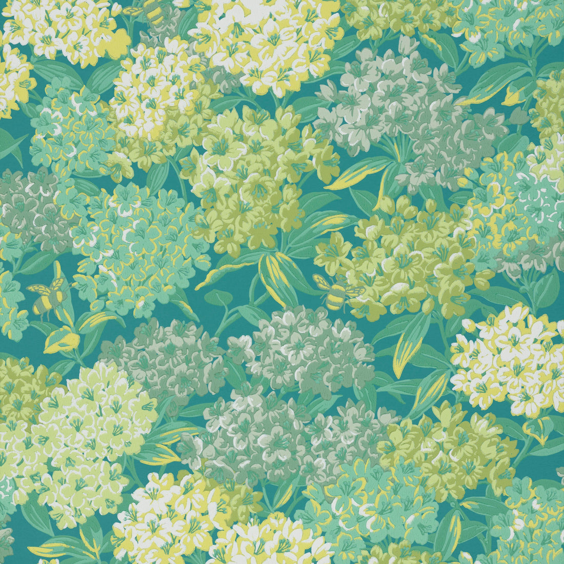 Little Greene behang Rhododendron Walk Canton