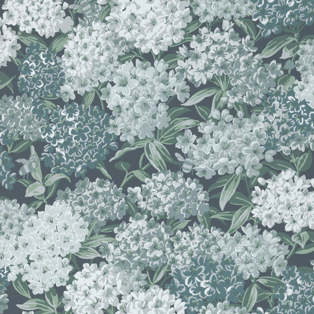 Little Greene behang Rhododendron Walk Hicks&