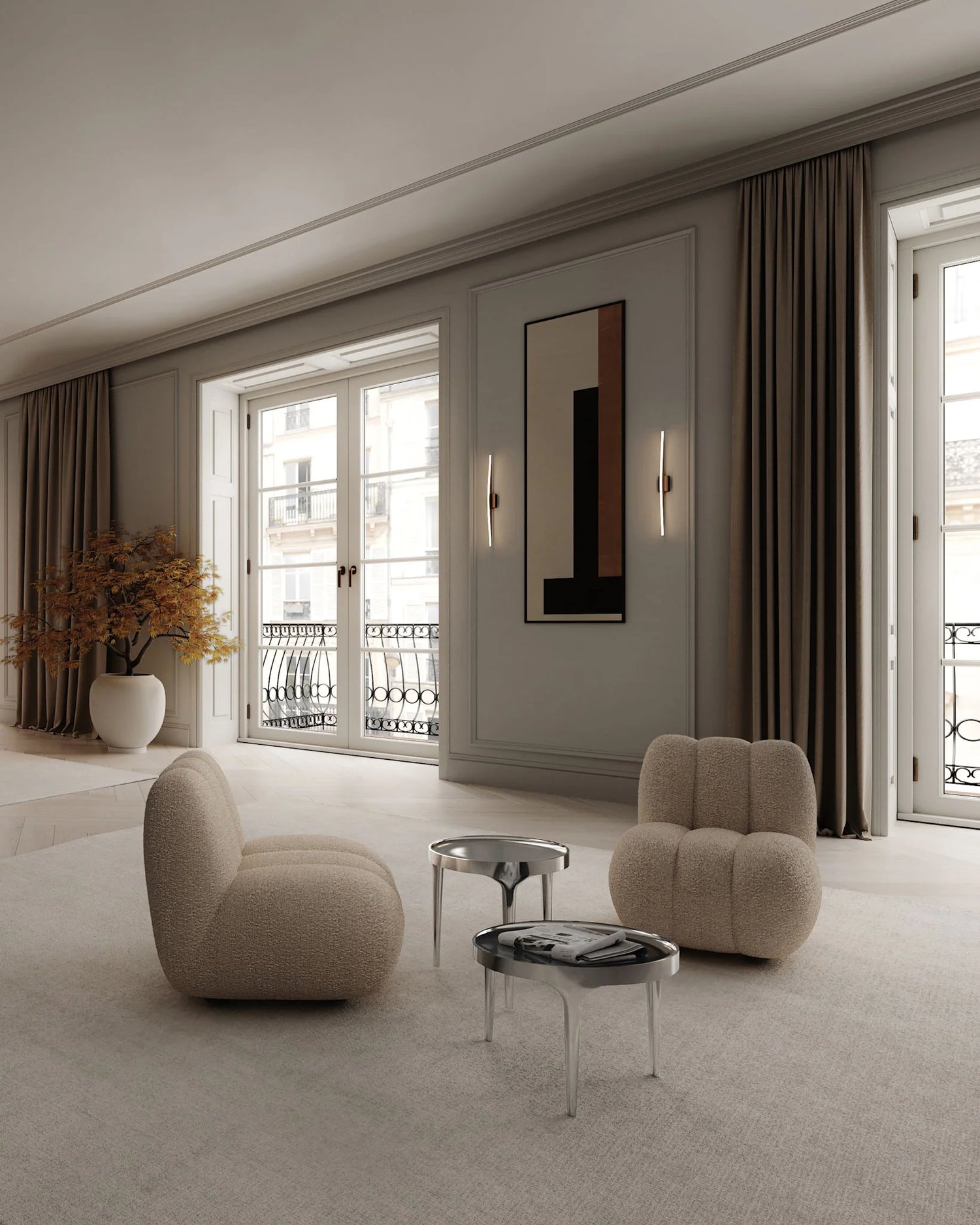 101 Copenhagen Phantom table Chrome