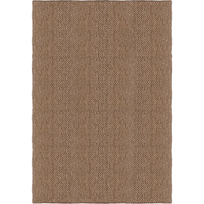 Layered Basket Weave Sisal vloerkleed Brown 
