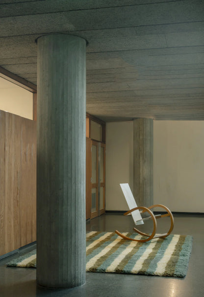  Layered Evelina Kroon Rya Wool vloerkleed Arable Land sfeerafbeelding 