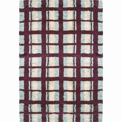 Layered Evelina Kroon Rya wollen vloerkleed Arbor 