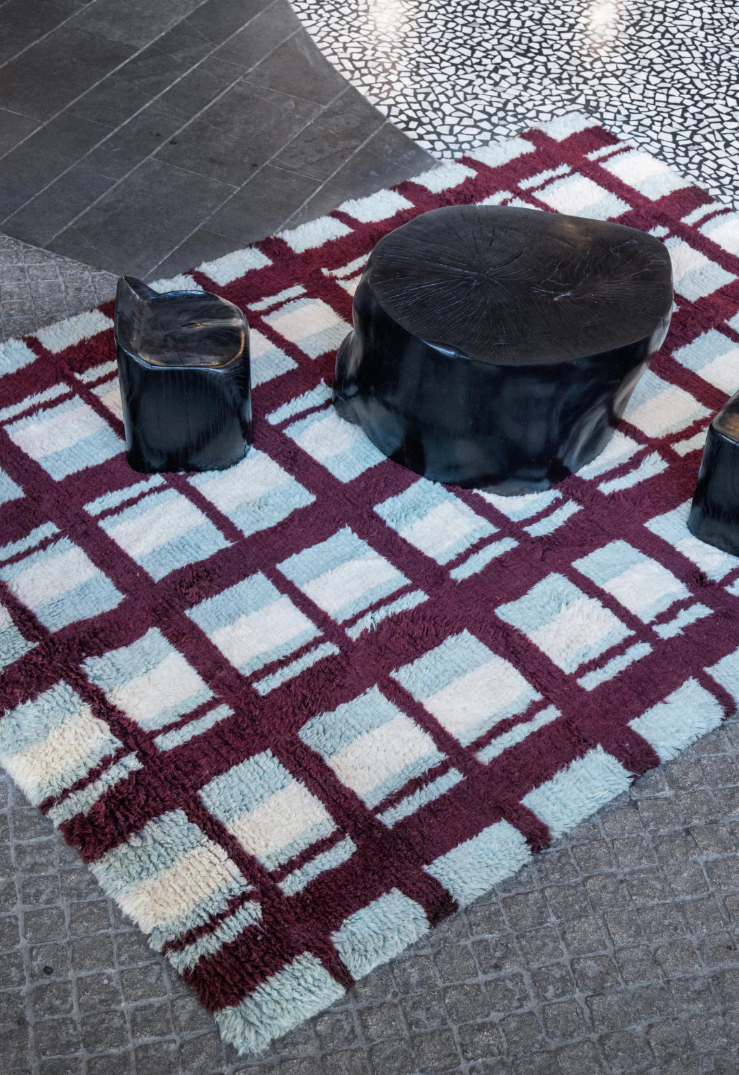 Layered Evelina Kroon Rya Wool vloerkleed Arbor sfeerbeeld 