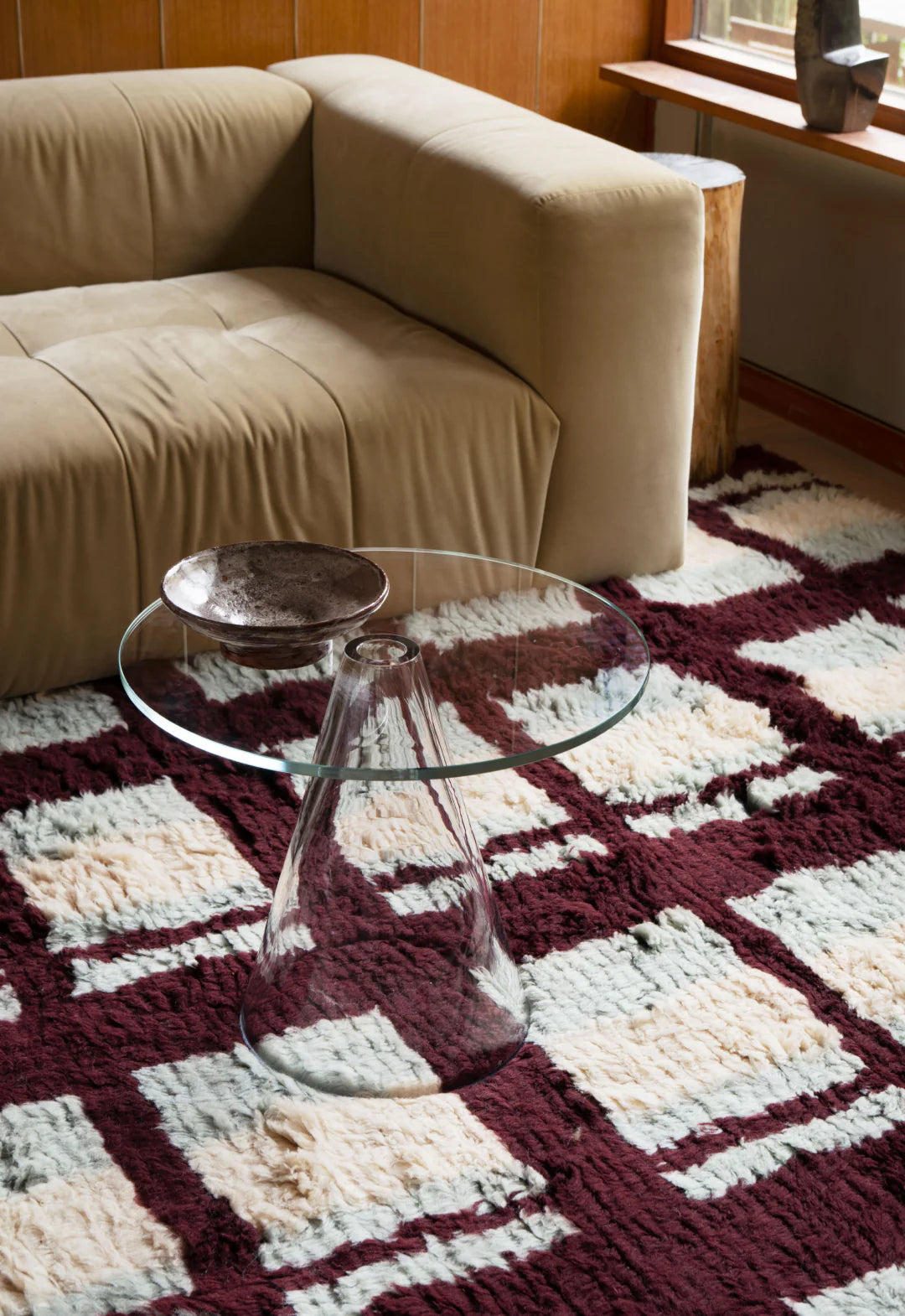 Layered Evelina Kroon Rya Wool vloerkleed Arbor sfeerafbeelding 