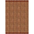 Layered Massproductions Cord Wool Rug Burgundy Rust