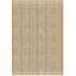 Layered Massproductions Cord Wool Rug Yellow Oatmeal