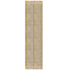 Layered Massproductions Cord Wool Runner Yellow Oatmeal