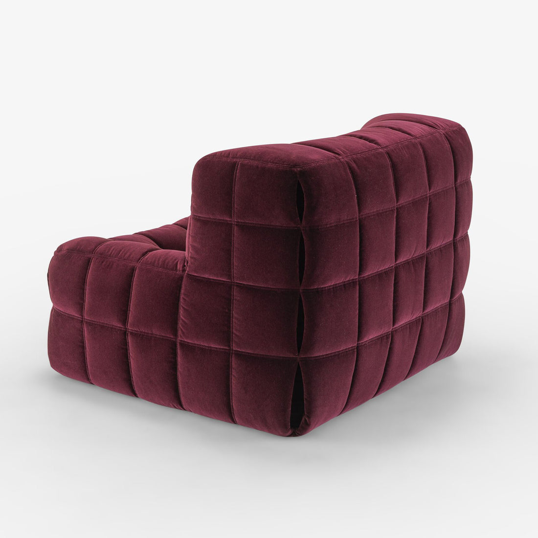 Ligne Roset Kashima armchair Laco lie de Vin showroommodel