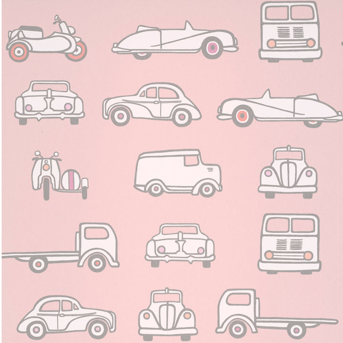 Little Greene behang Road Trip in de kleur Confetti