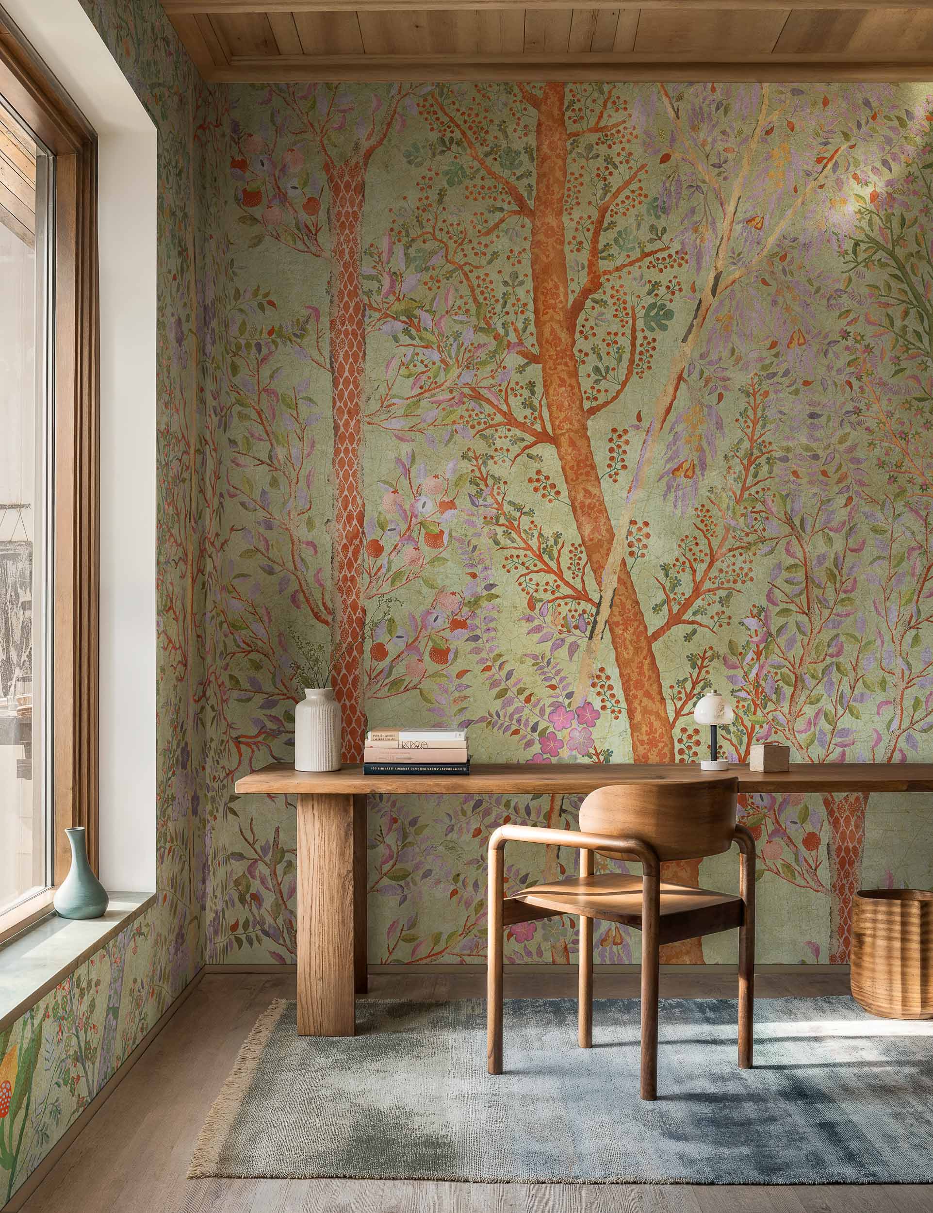 Tres Tintas Pluvisilva mural Groen M3903-1 sfeerbeeld
