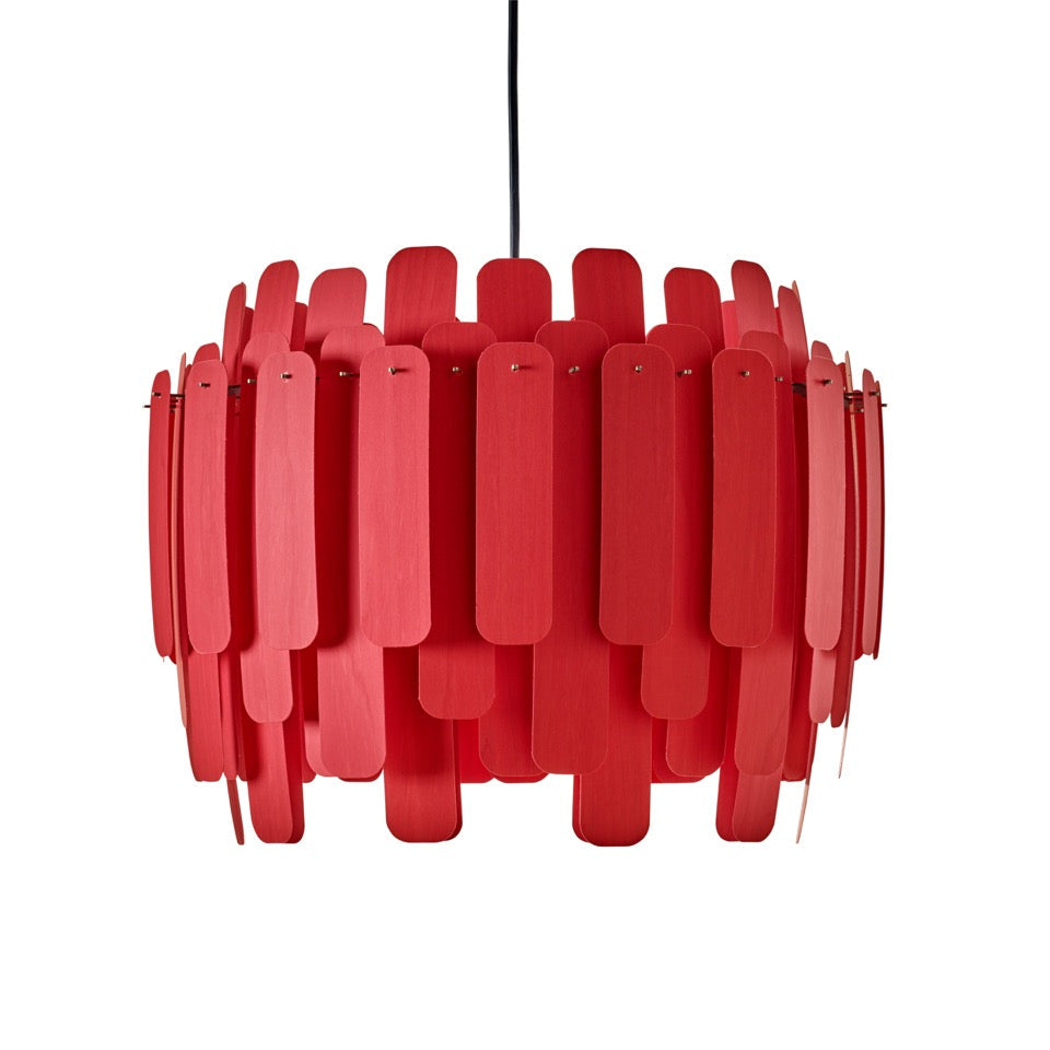 MARUJA LZF hanglamp hout rood