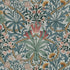 Morris and Co Woodland Weeds Rose Weld behang MOW0175-03, patroon close-up Colours of Morris