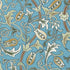 orris and Co behang Scrolling Tulip Woad/Thyme 217565