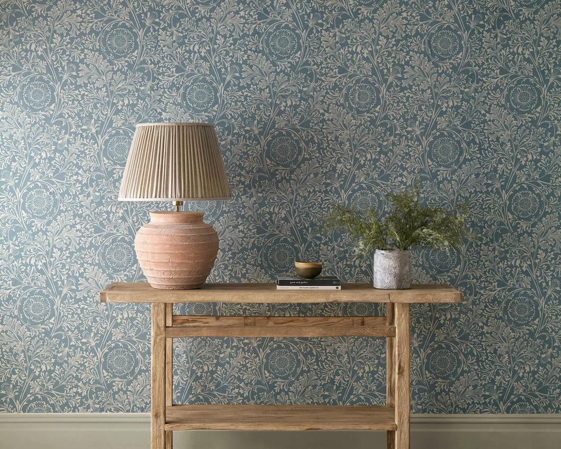 Morris and Co behang Chamomile China Blue 217588