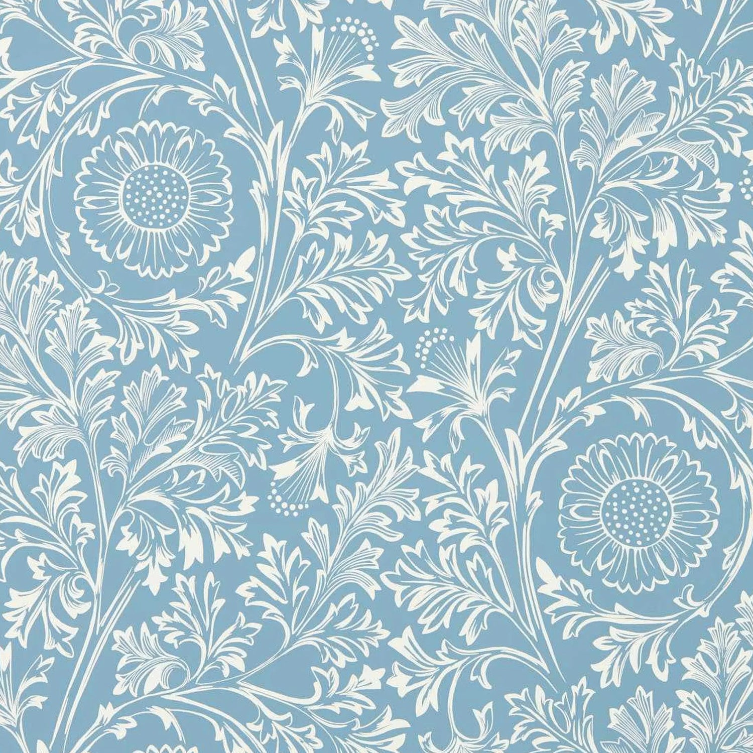 Morris and Co behang Chamomile China Blue 217588