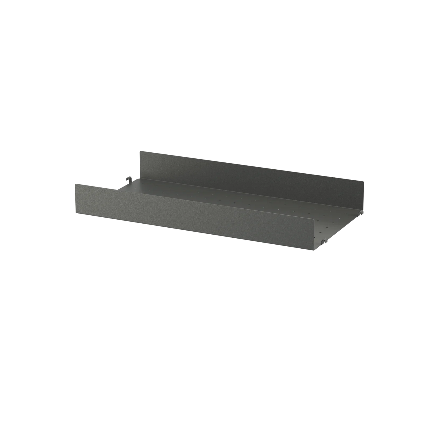 String metal shelf high edge 58 x 30