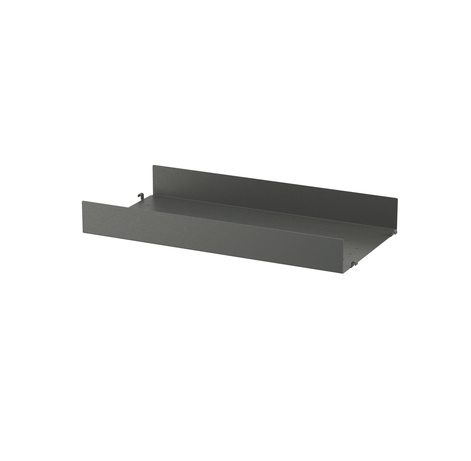 String metal shelf high edge 58 x 30