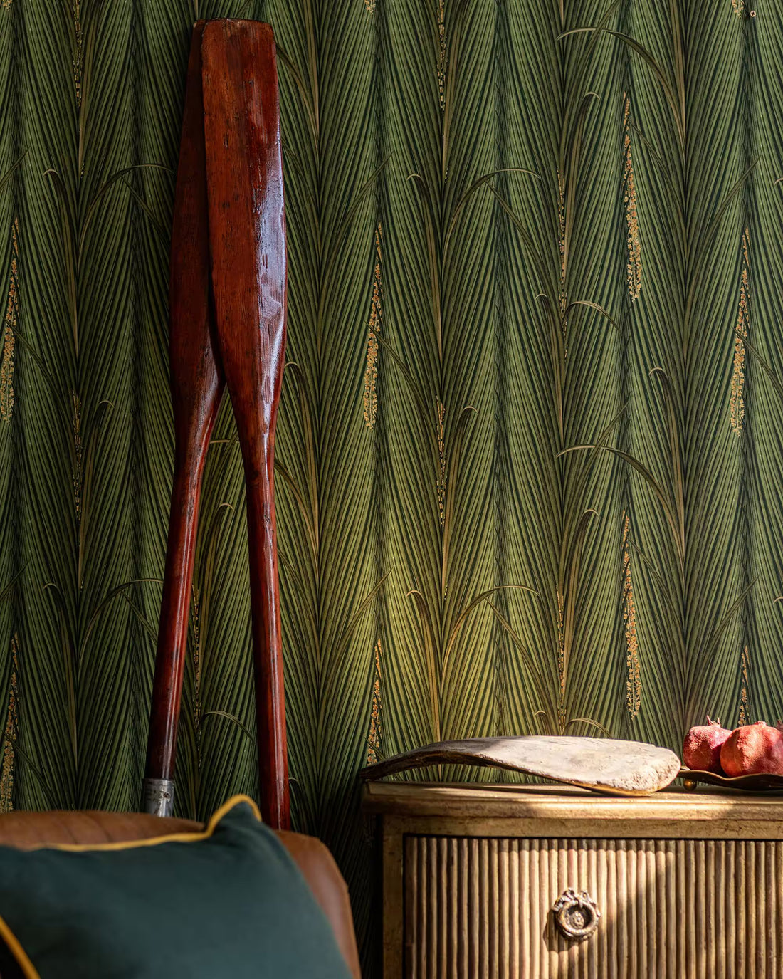 Mind the Gap behang Danube Foliage Sepia WP30217