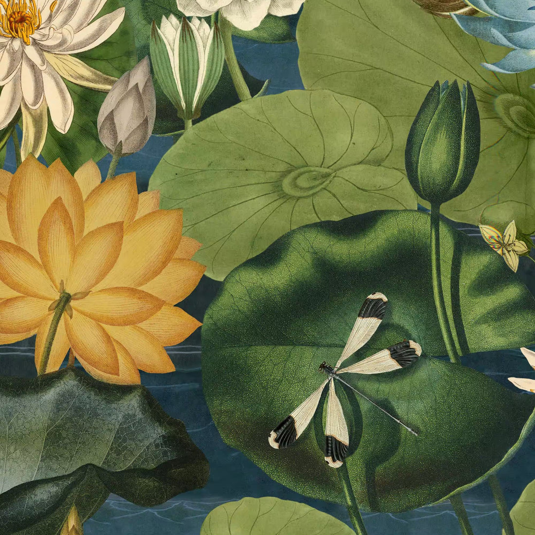 MindtheGapbehangLotusBlossomWP20723