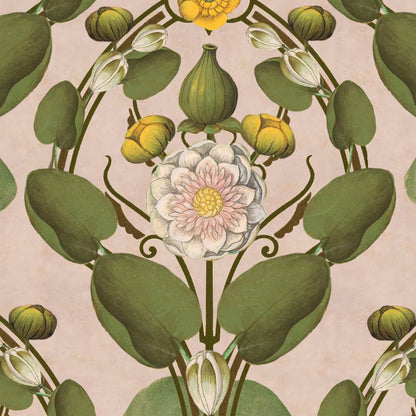 Mind the Gap behang Nymphaea Light Pink WP20726