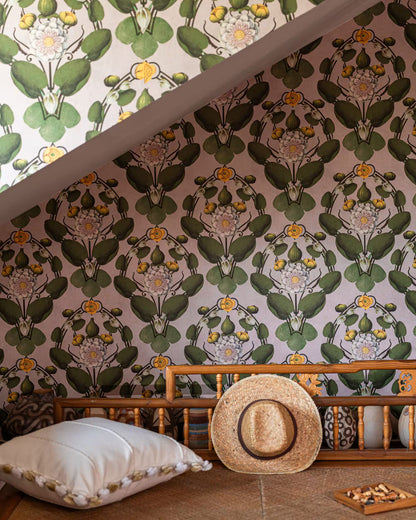 Mind the Gap behang Nymphaea Light Pink WP20726