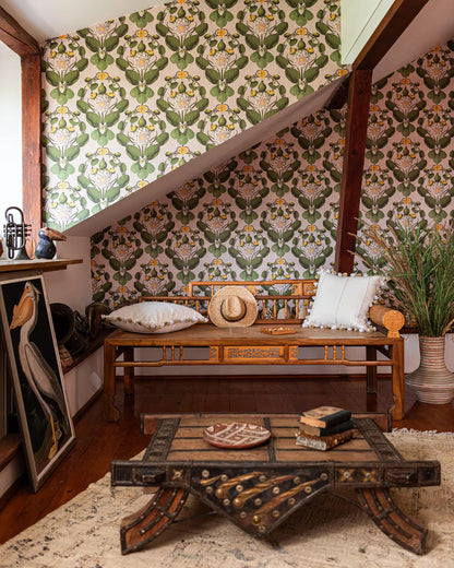 Mind the Gap behang Nymphaea Powder Blue WP20727