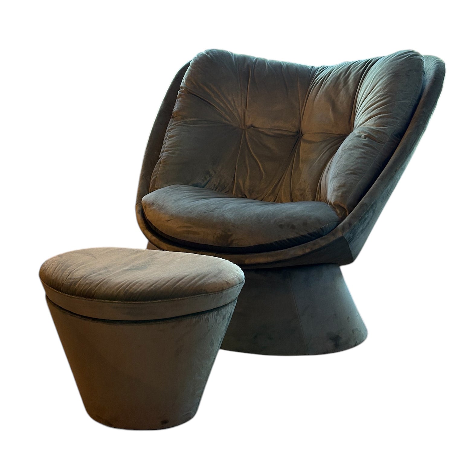 Montis Fabian fauteuil en pouf burano