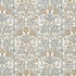 Morris and Co behang Oak & Blossom Mineral Blue/Linen 217591

