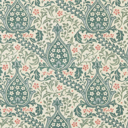 Morris and Co behang Persian Tulip Teal 217599