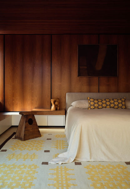 Layered Morrisstudio Ryg Dandelion sfeerbeeld interieur