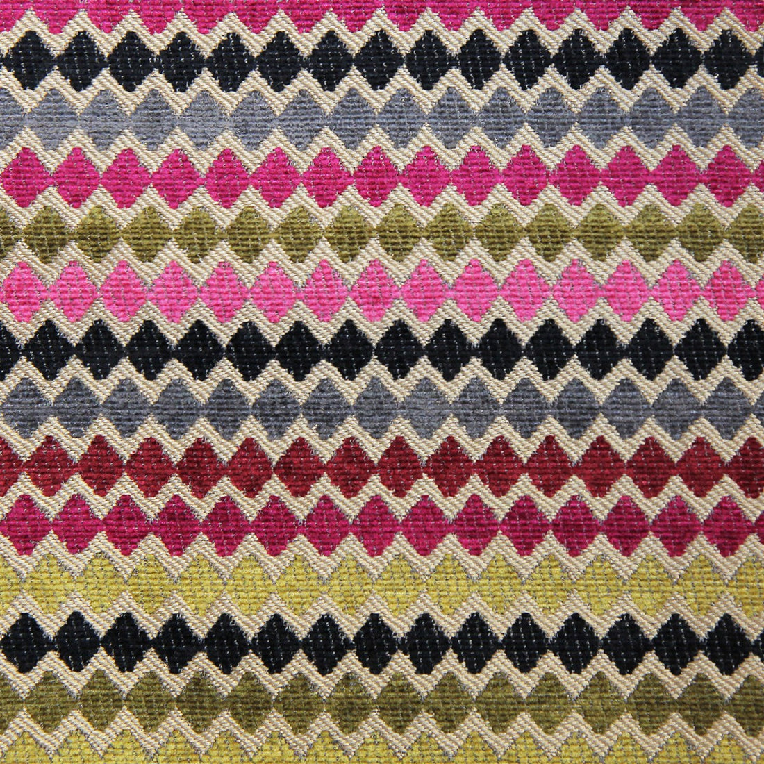 Lauritzon stof Muralla 01 Fiesta grafische chenille bekledingsstof per meter