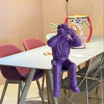 Ottmar Hörl Worldview Model IB special edition violet